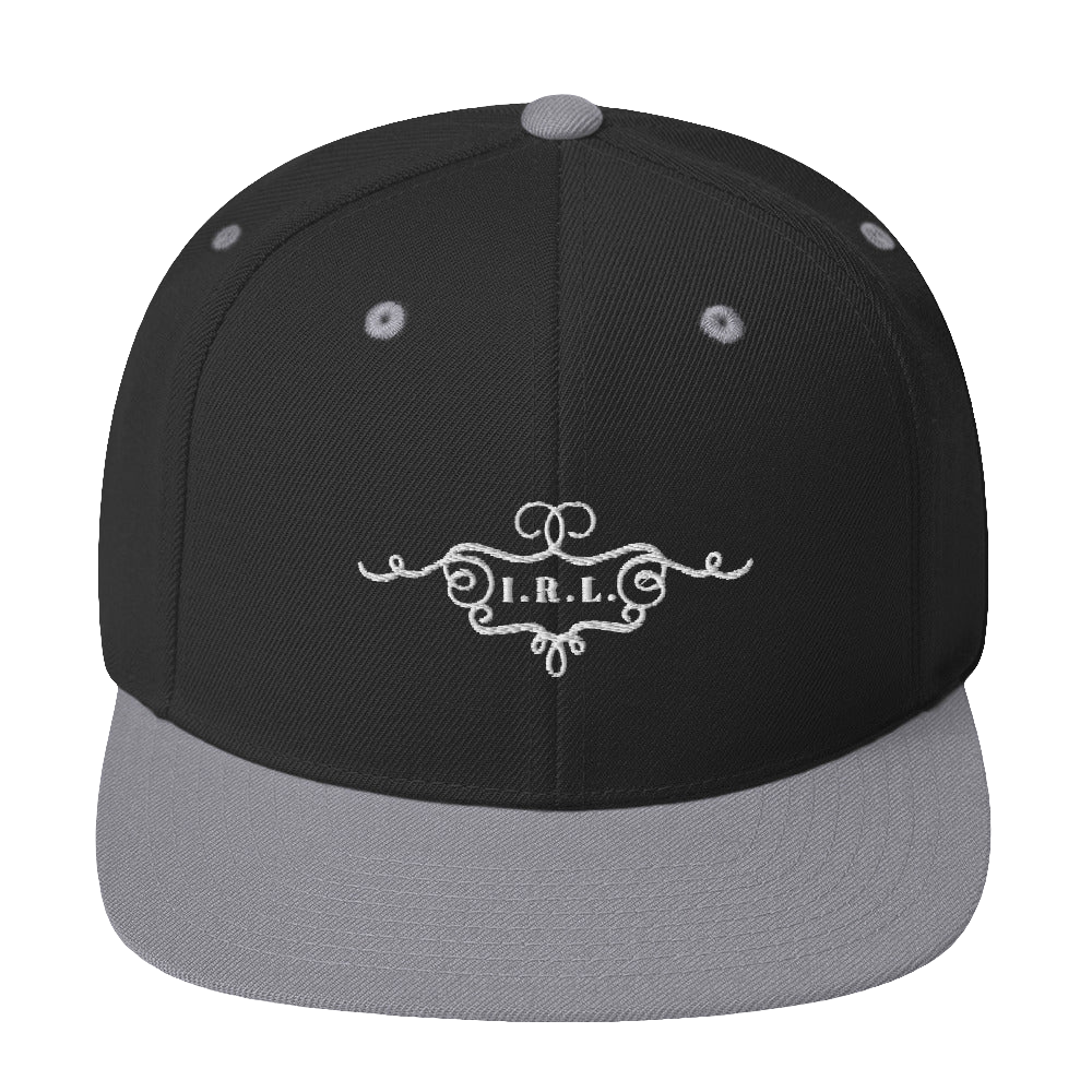 "IRL" Logo Snapback Hat