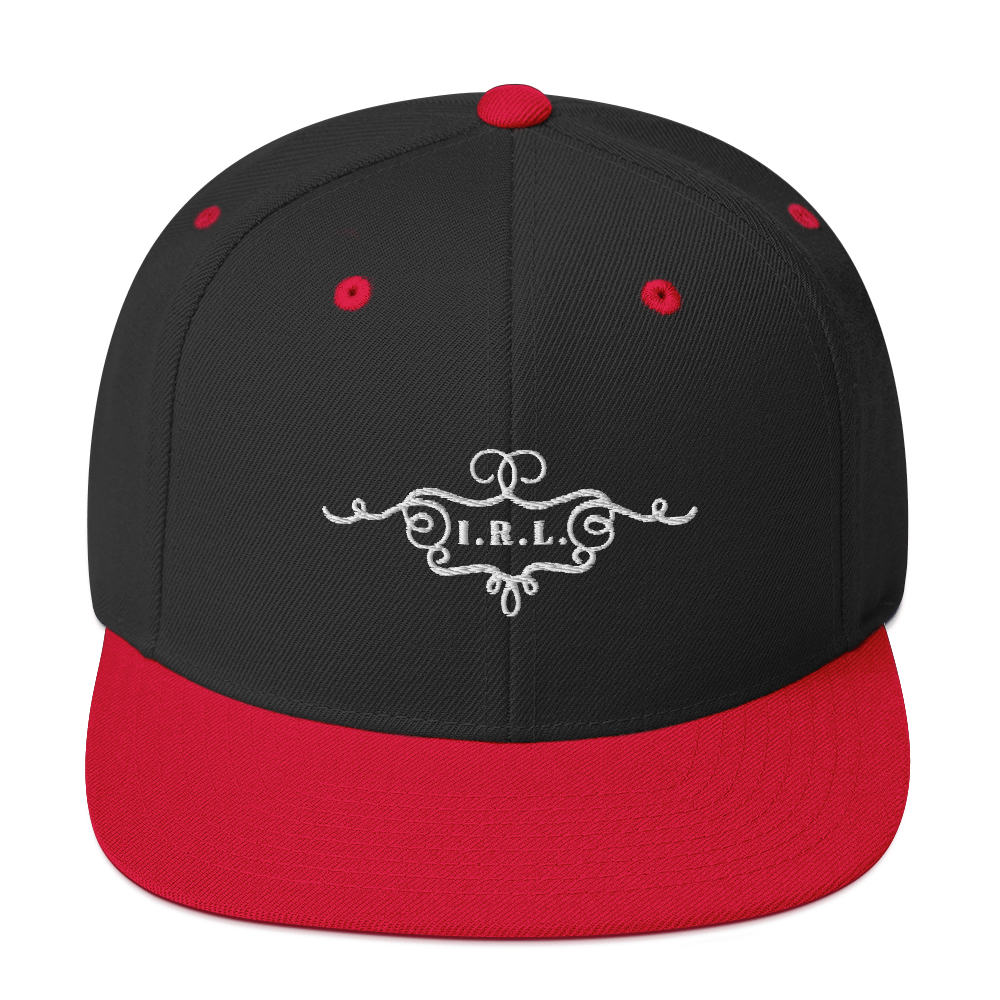 "IRL" Logo Snapback Hat