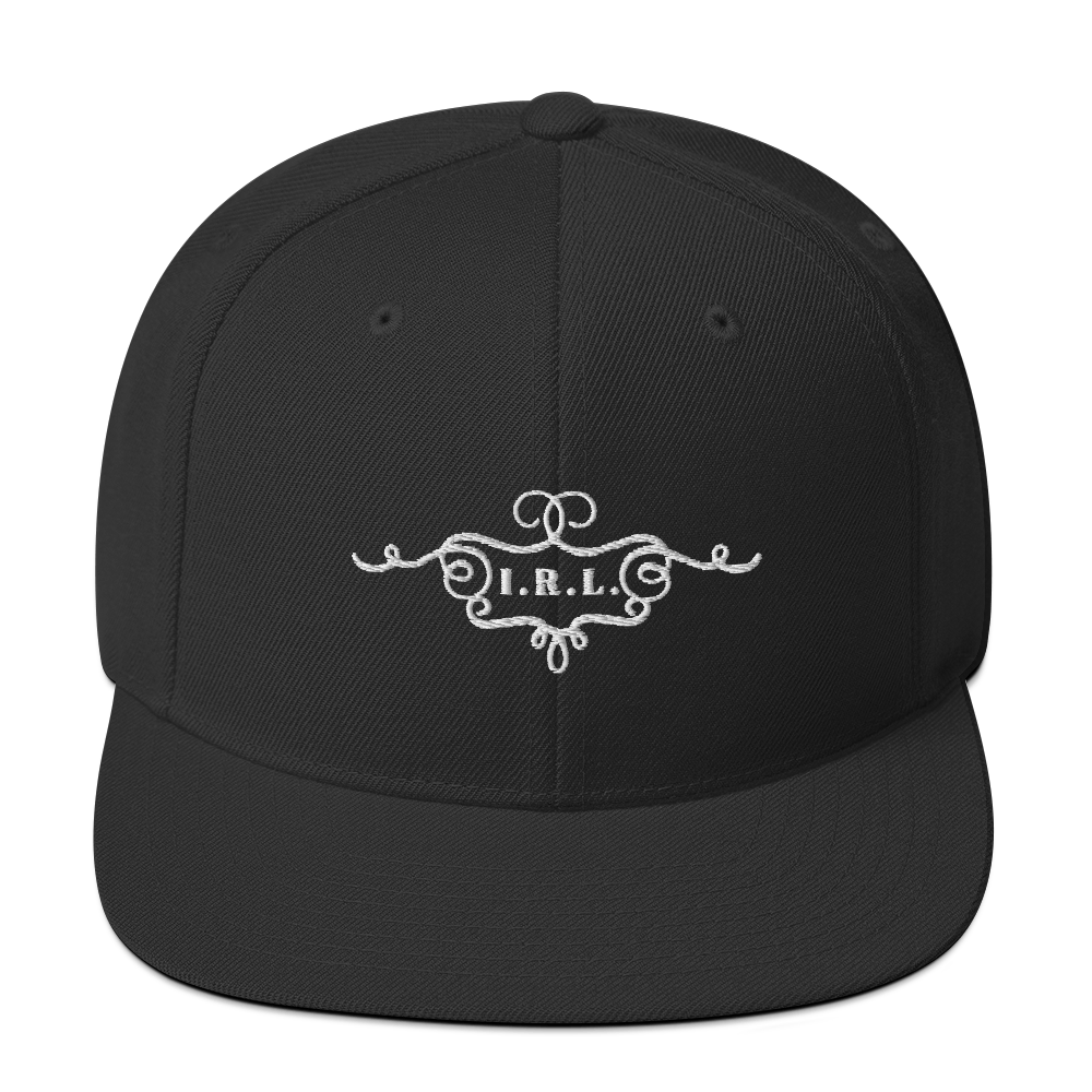 "IRL" Logo Snapback Hat