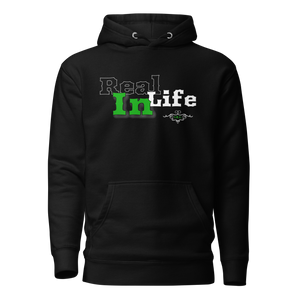 IRL Black/Green Hoodie