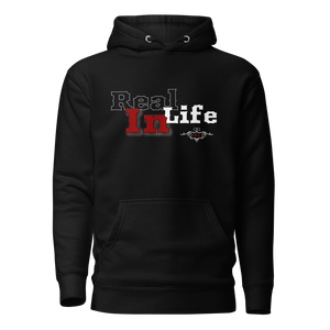 IRL Black/Red Hoodie