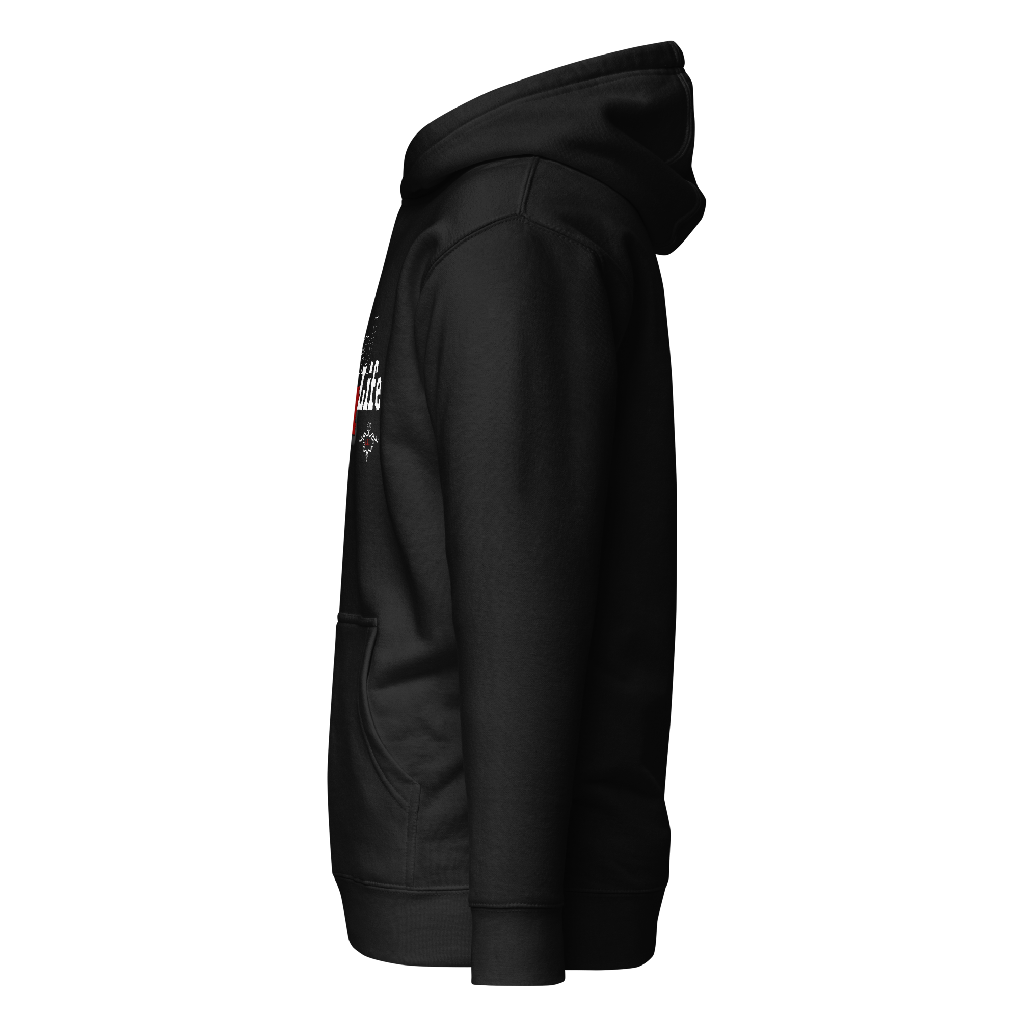 IRL Black/Red Hoodie