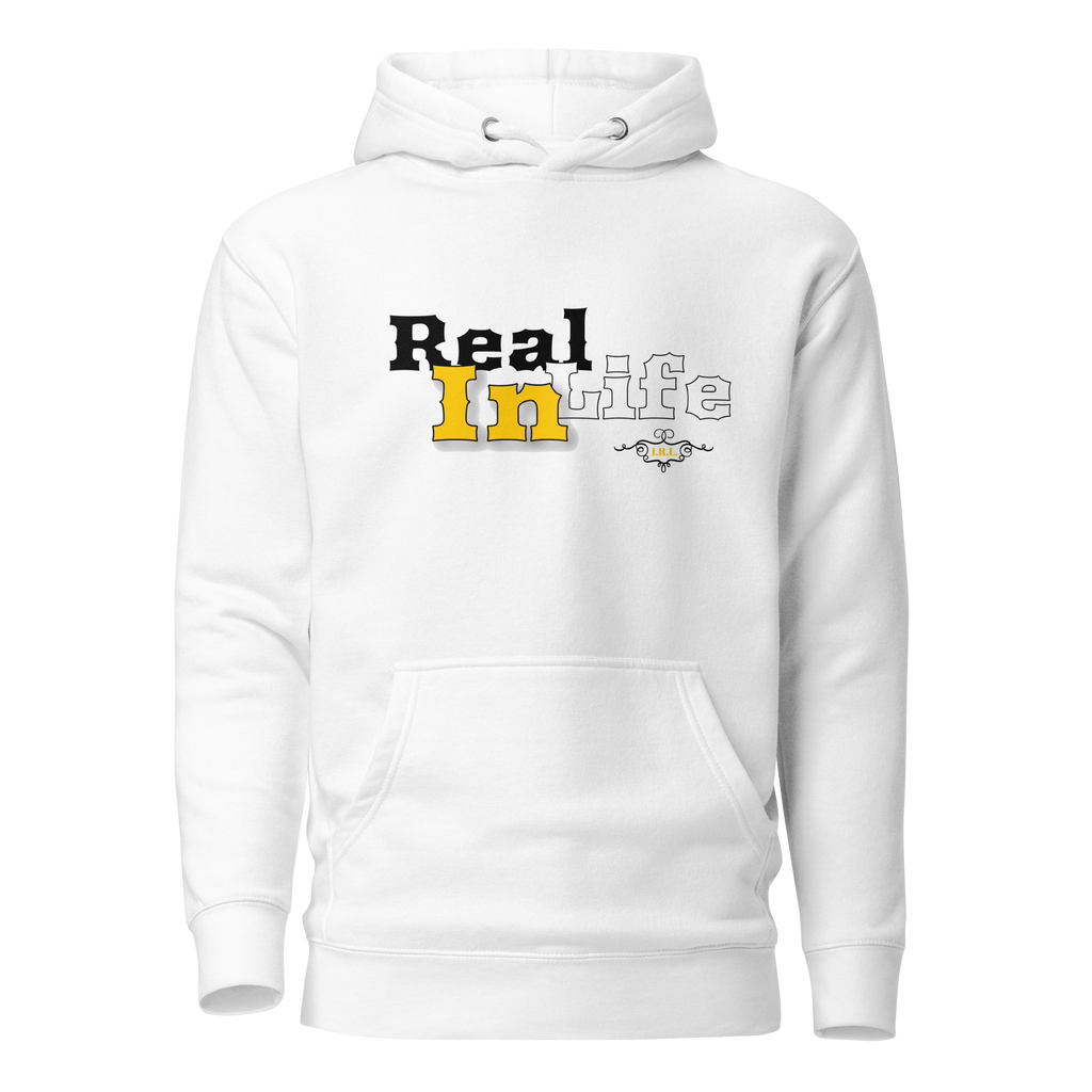 IRL White/Yellow Hoodie